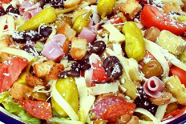 Healthy salads delivered in Holbrook, MA, by Sara s Pizza Palace, perfect for a light meal