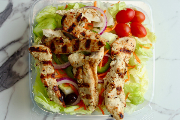 Fresh salads delivery in Holbrook, MA, from Sara s Pizzeria, made with crisp, high-quality ingredients